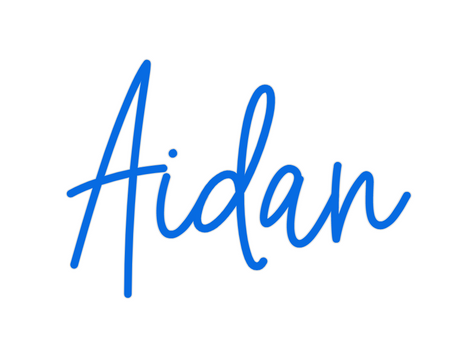 Custom Neon: Aidan