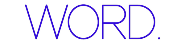 Custom Neon: WORD.