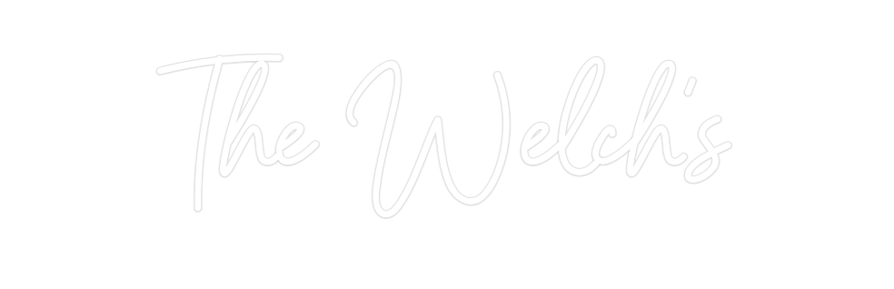 Custom Neon: The Welch's