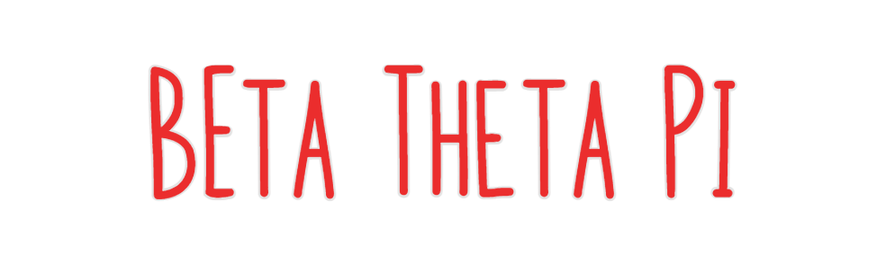 Custom Neon: BEta Theta Pi