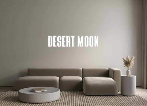 Custom Neon: Desert moon