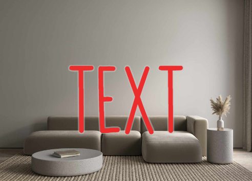 Custom Neon: text