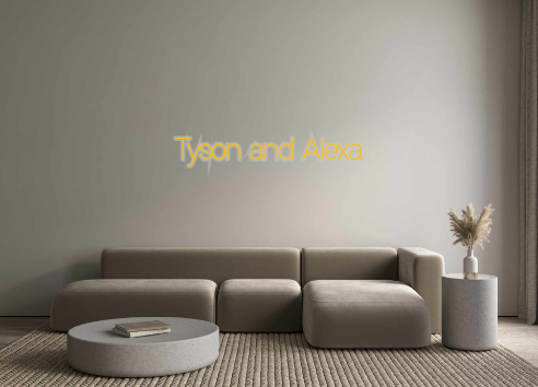 Custom Neon: Tyson and Alexa