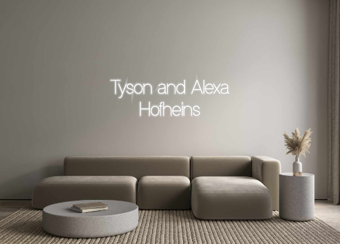 Custom Neon: Tyson and Ale...