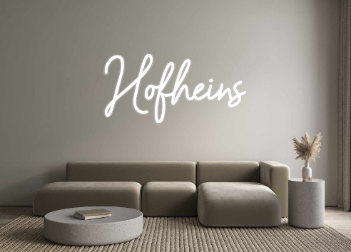 Custom Neon: Hofheins