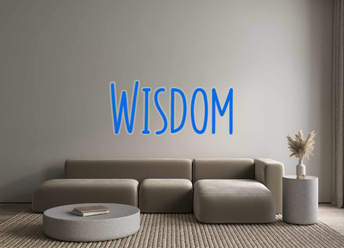 Custom Neon: Wisdom