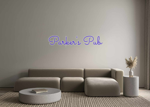 Custom Neon: Parker's Pub