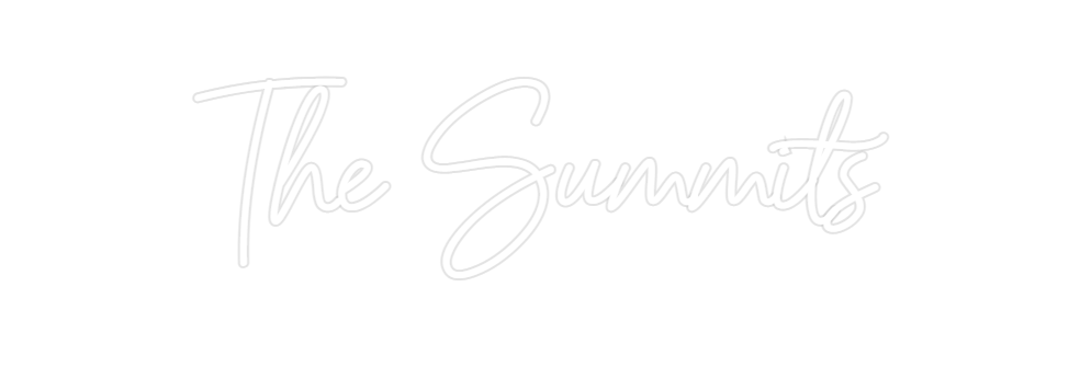 Custom Neon: The Summits