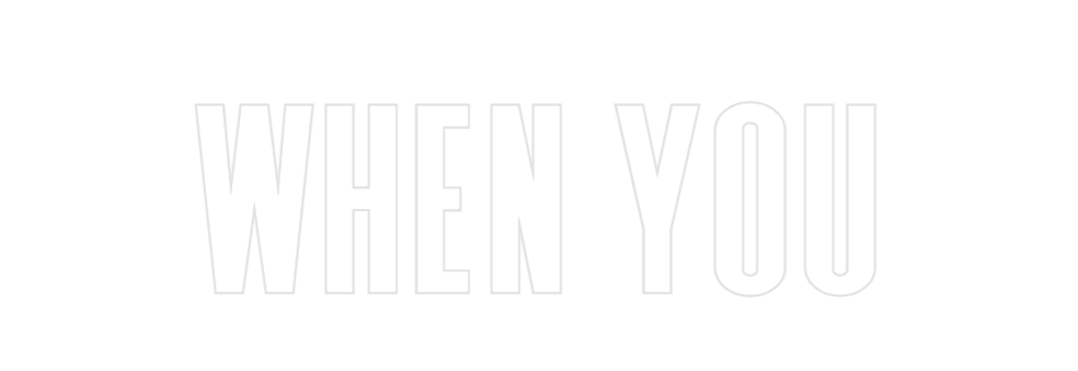 Custom Neon: when you