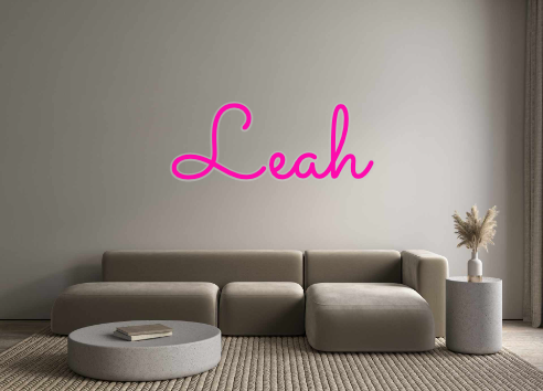 Custom Neon: Leah