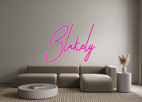 Custom Neon: Blakely