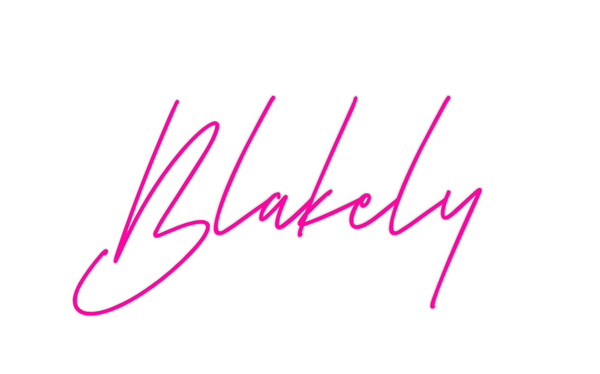 Custom Neon: Blakely