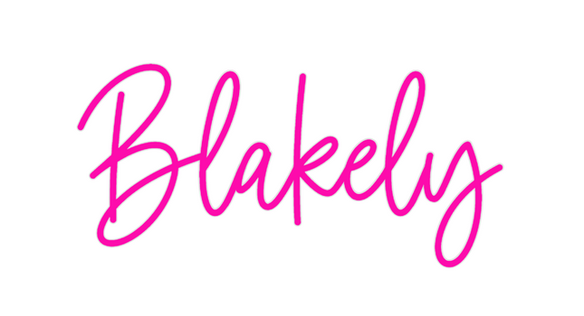 Custom Neon: Blakely