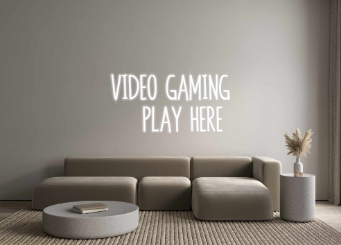 Custom Neon: VIDEO GAMING
...