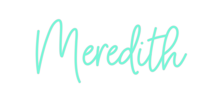 Custom Neon: Meredith