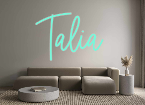 Custom Neon: Talia