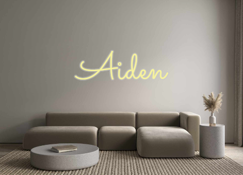 Custom Neon: Aiden