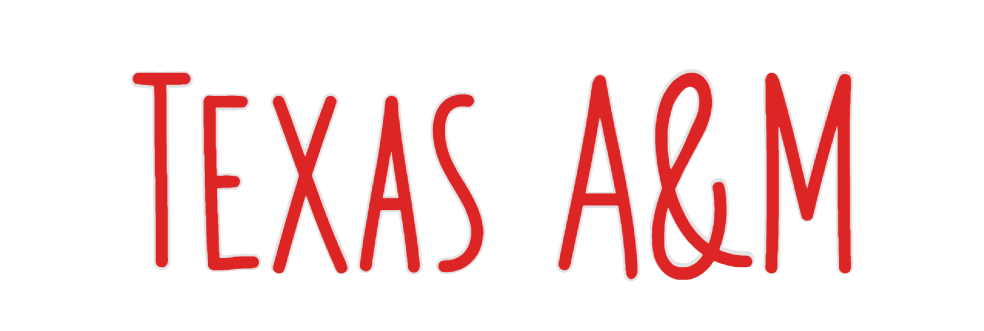 Custom Neon: Texas A&M