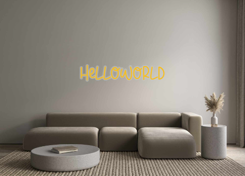 Custom Neon: Helloworld