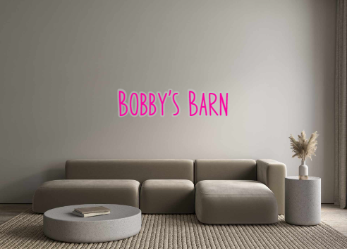 Custom Neon: Bobby's Barn