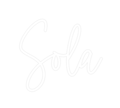 Custom Neon: Sola