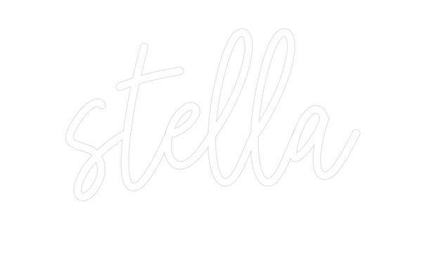 Custom Neon: stella