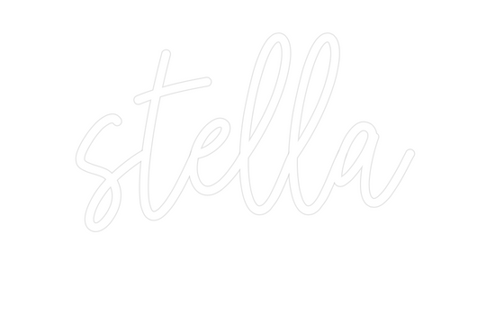 Custom Neon: stella