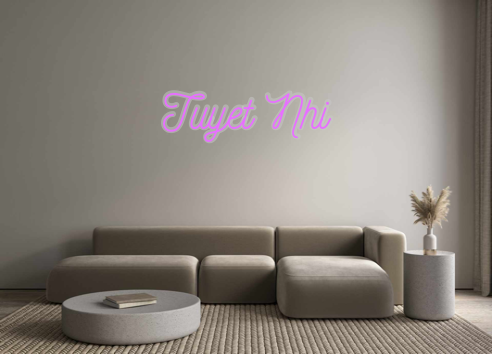 Custom Neon: Tuyet Nhi