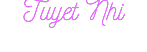 Custom Neon: Tuyet Nhi