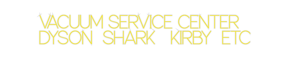 Custom Neon: VACUUM SERVIC...