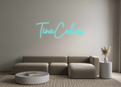 Custom Neon: TinaCakess