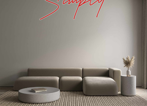 Custom Neon: Simply