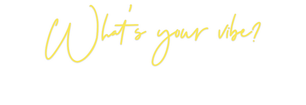 Custom Neon: What's your v...