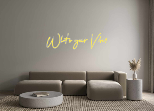 Custom Neon: What's your V...