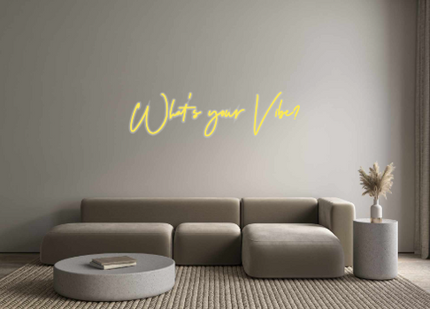 Custom Neon: What's your V...