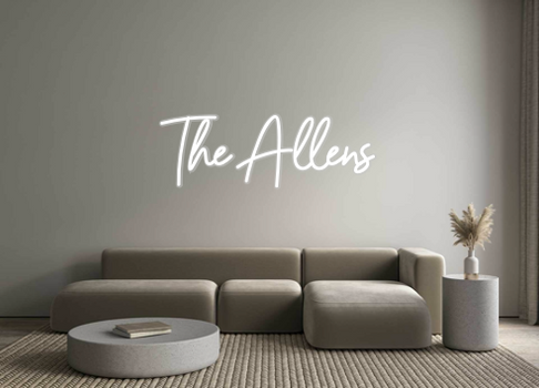 Custom Neon: The Allens