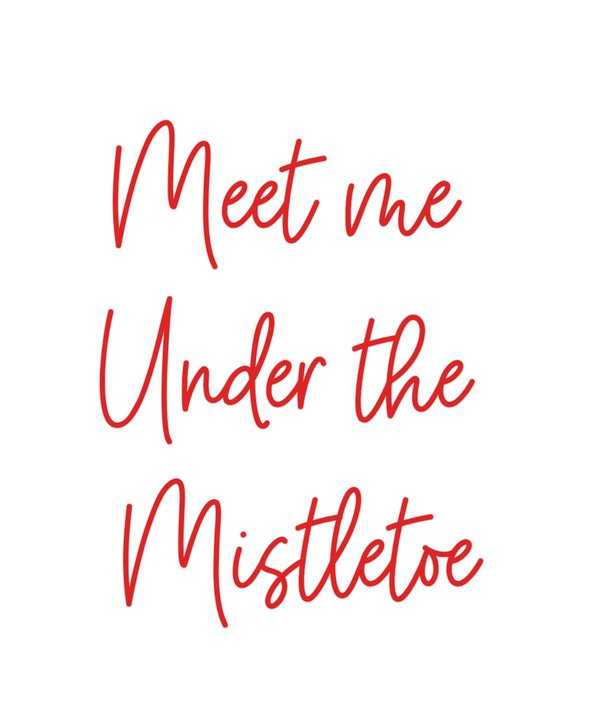 Custom Neon: Meet me 
Unde...