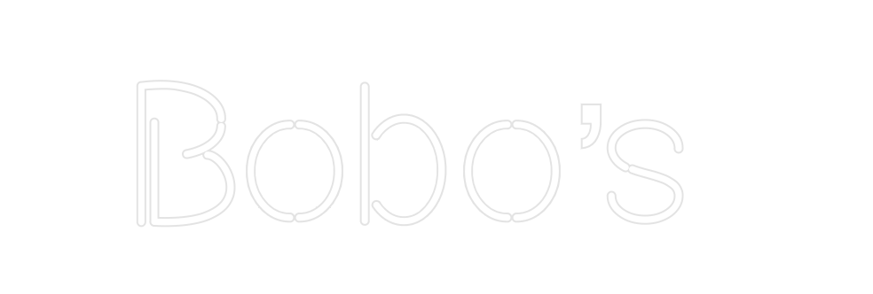 Custom Neon: Bobo’s