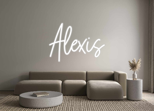 Custom Neon: Alexis