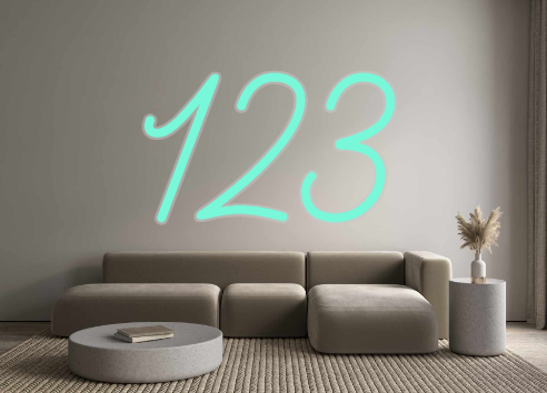 Custom Neon: 123