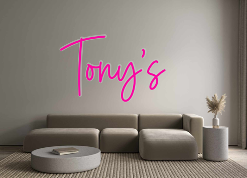Custom Neon: Tony’s