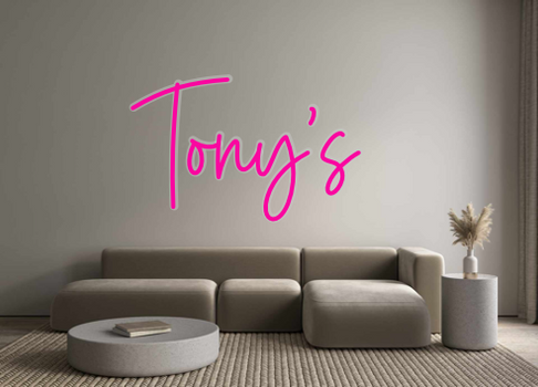 Custom Neon: Tony’s