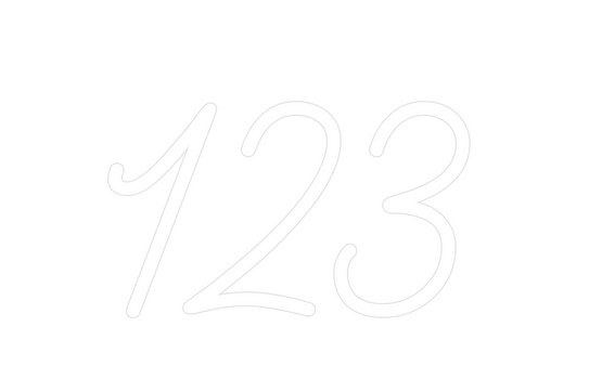 Custom Neon: 123