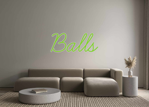 Custom Neon: Balls