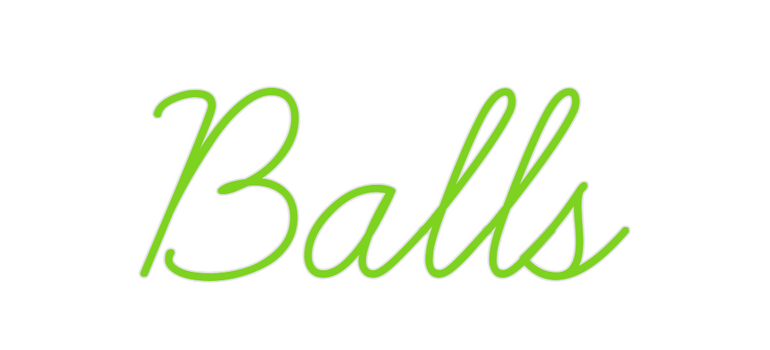 Custom Neon: Balls