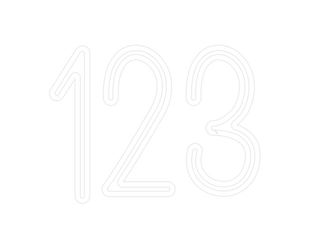 Custom Neon: 123