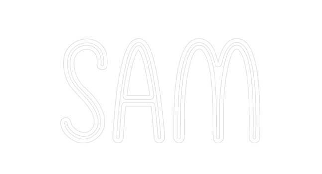Custom Neon: Sam