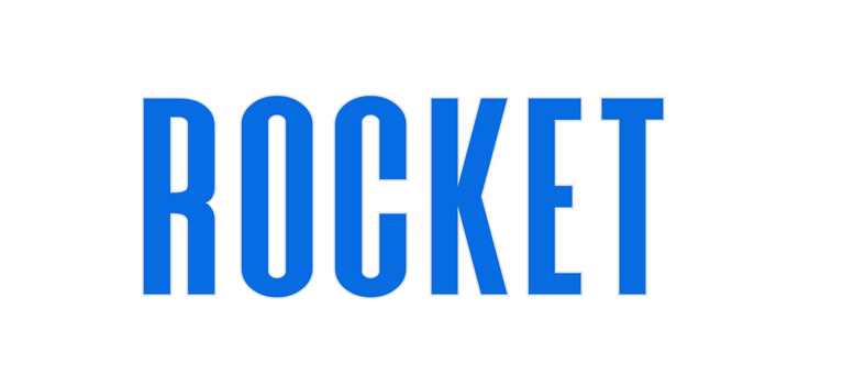 Custom Neon: ROCKET