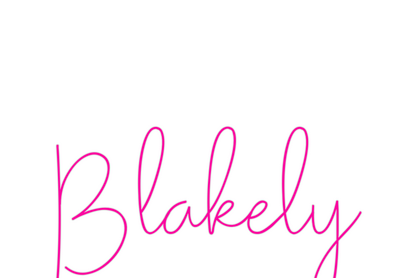 Custom Neon: Blakely
