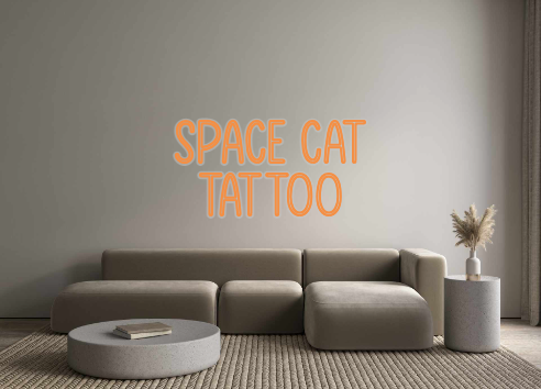 Custom Neon: space cat
tat...